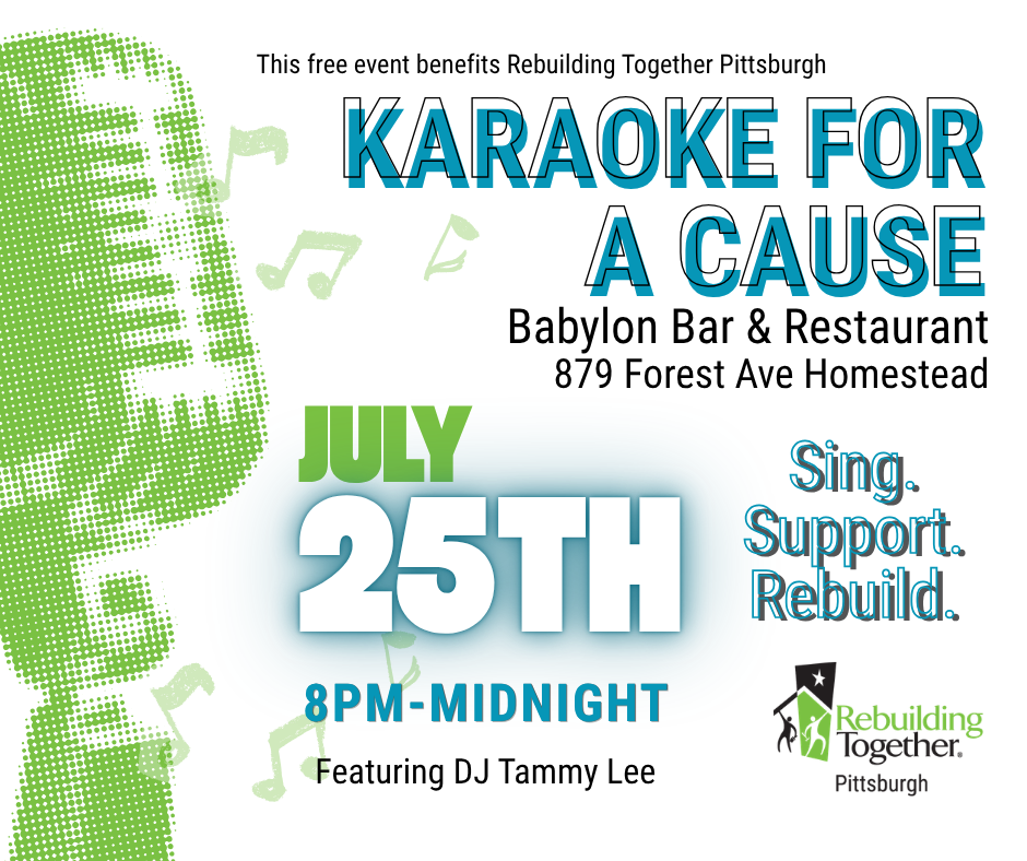 Karaoke for a cause.